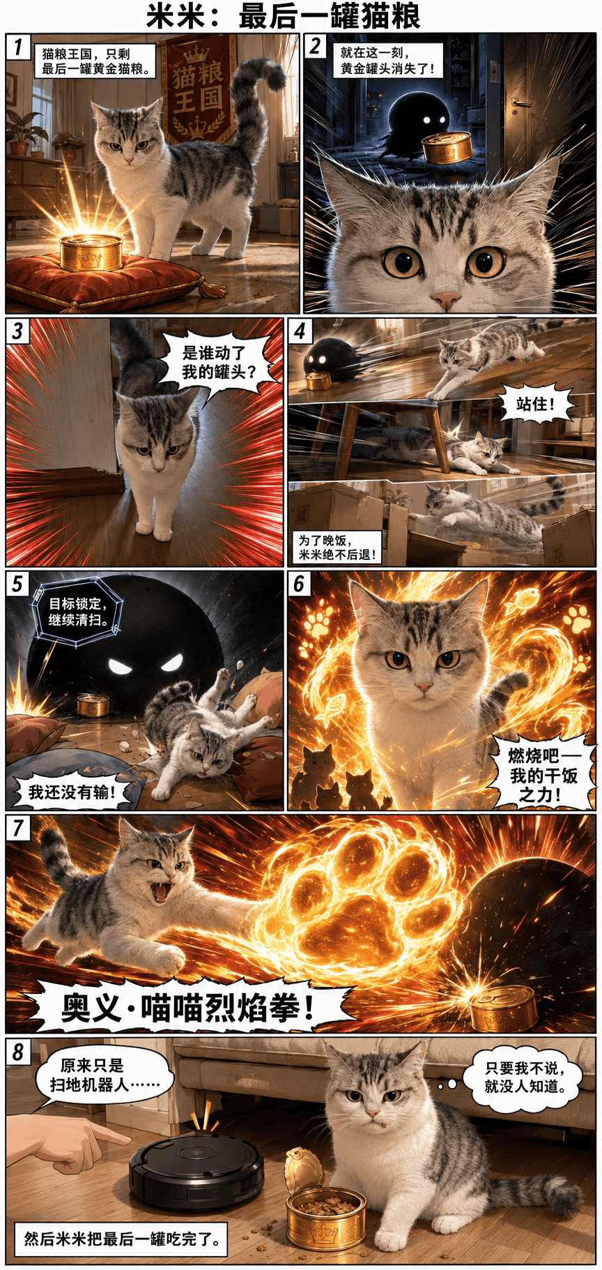 宠物漫画作品示例