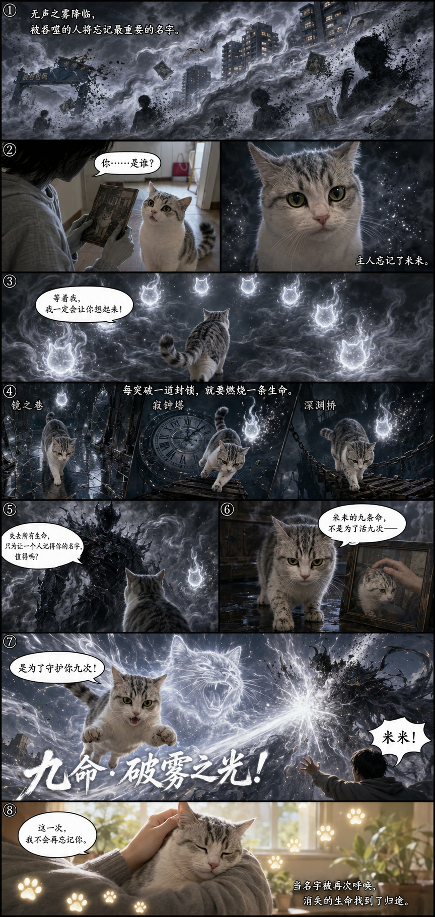 喵影米米：九命之约作品封面