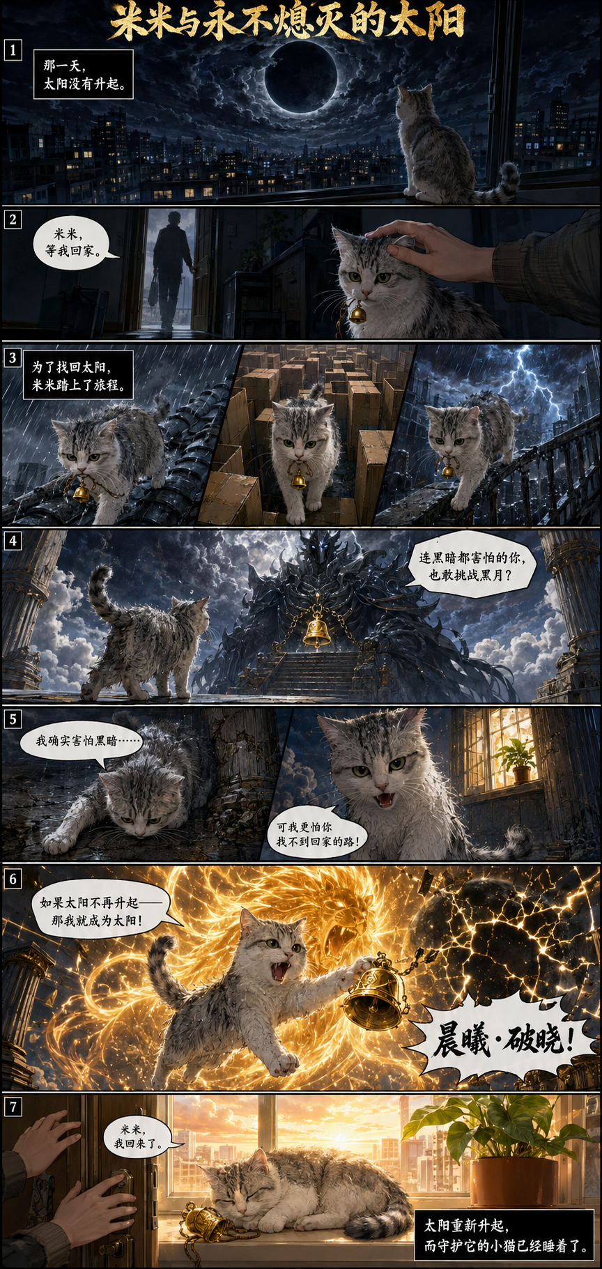 米米与永不熄灭的太阳作品封面